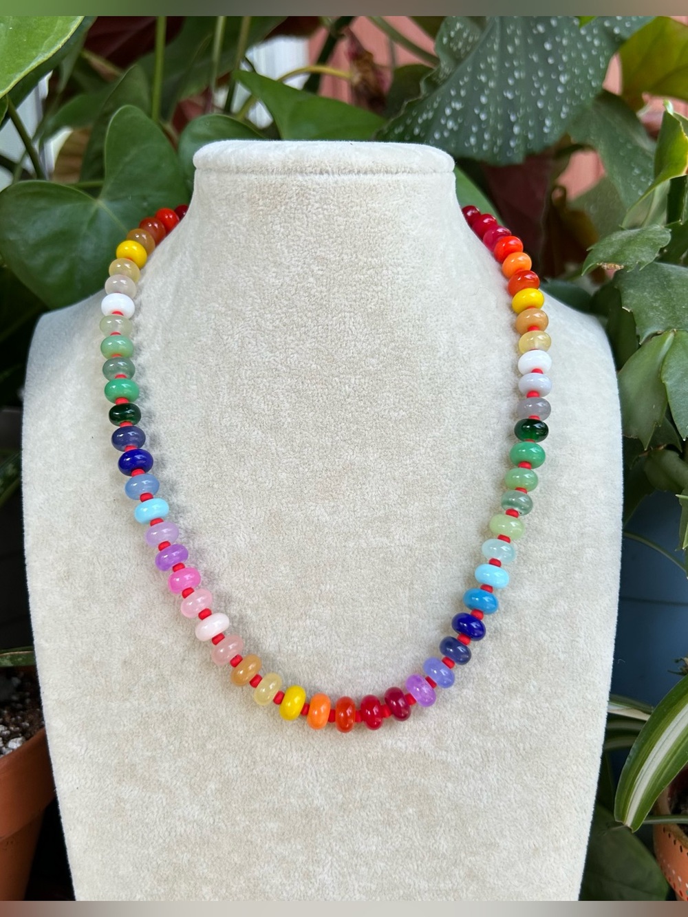 Rainbow necklace